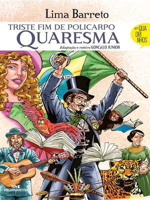 cover image of Triste Fim de Policarpo Quaresma--Em Quadrinhos